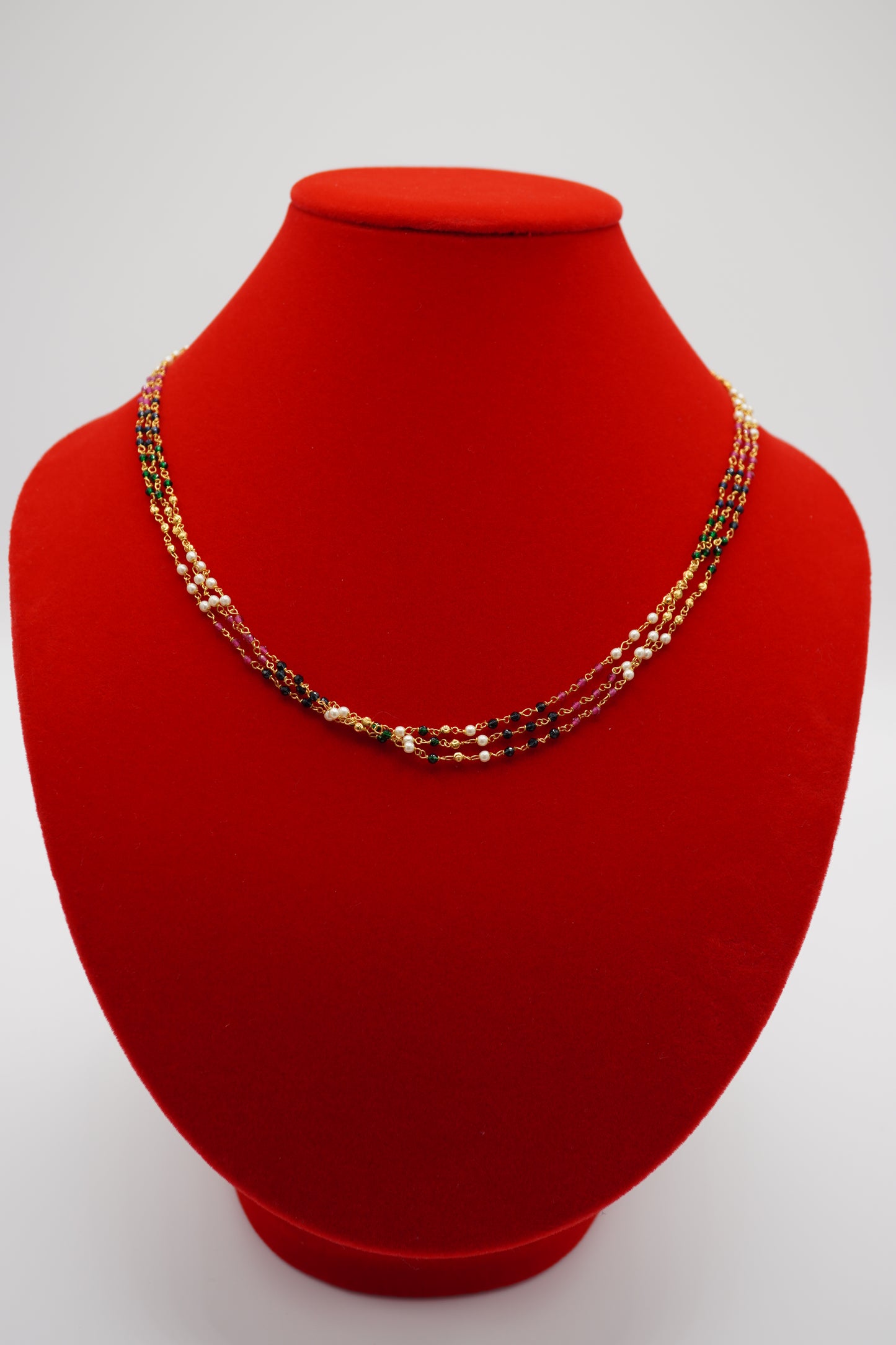 Regal Pearl Drop Necklace