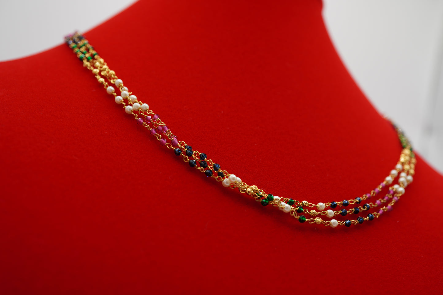 Regal Pearl Drop Necklace