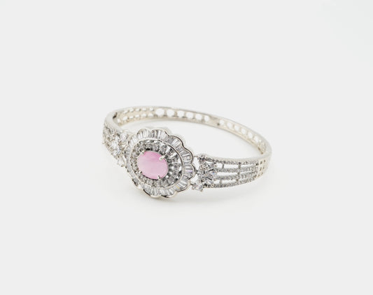 Pink Elegance Diamond Bracelet